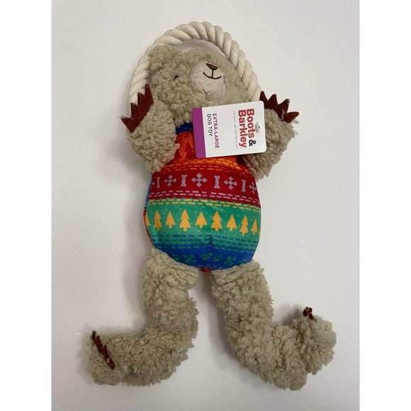 Boots and Barkley Dog Nwt Bear Rope And Plush Dog Toy Poshmark